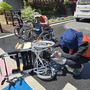 보조기기 관리 세척서비스(성세재활원)